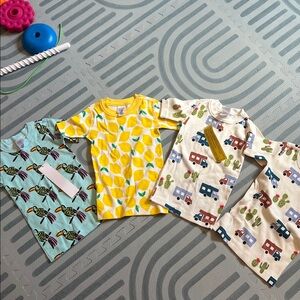 Hanna Andersson T-Shirts / Pajama Tops, Set of 4